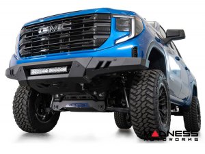 GMC Sierra 1500 Front Bumper - Black Label Series - Addictive Desert Designs GMC Sierra 1500 Front Bumper - Black Label Series - Addictive Desert Designs